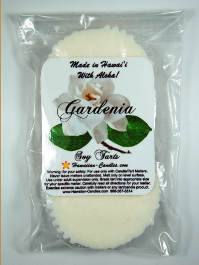 Hawaii Gardenia Soy Tarts